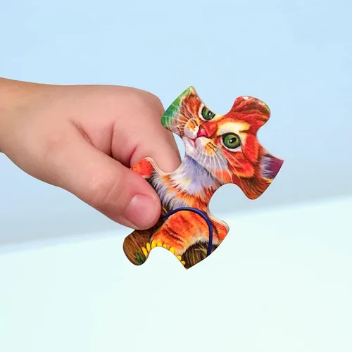 Miniatura 6 de Masterpieces Rompecabezas de 48 piezas de hechos divertidos para niños, rompecabezas de madera del arca de Noé, 12 x 12 pulgadas