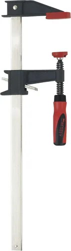 Miniatura 7 de Bessey GSCC2.506 - Abrazaderas de barra estilo embrague - 6 en 600 libras - Abrazaderas para carpintería con mango ergonómico, almohadillas que
