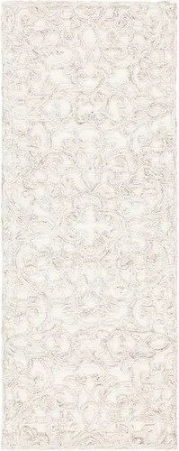 Miniatura 25 de SAFAVIEH Trace Collection - Alfombra decorativa de 2 x 3 pies, marrón y marfil, lana hecha a mano, ideal para zonas de alto tráfico en entrada, sala