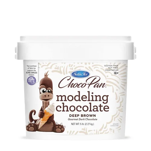 Miniatura 11 de Satin Ice ChocoPan - Chocolate blanco brillante para modelar (1 libra) para decoración de pasteles