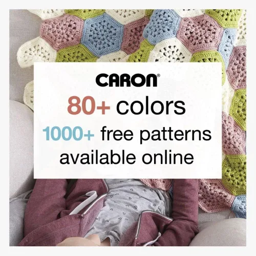Miniatura 6 de Caron Simply Soft Party Lana de 3 Onzas, Rojo vivo brillante