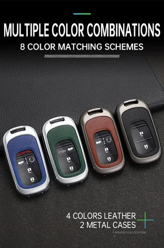 Miniatura 5 de ontto Funda inteligente para llave de automóvil inteligente para Honda Accord Civic HR-V CR-V Pilot Sport SI EX EX-L Touring 2022 2023, protector