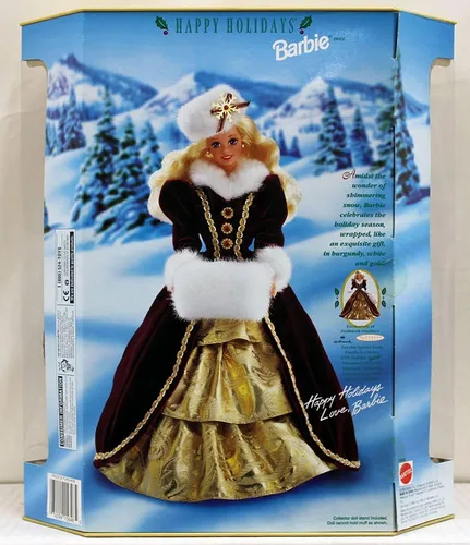 Miniatura 2 de Mattel Felices Fiestas Barbie Navidad 1996