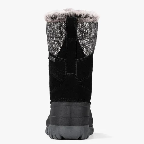 Miniatura 5 de FREE SOLDIER Botas de nieve impermeables con aislamiento térmico para clima frío para mujer