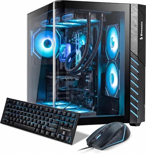 Miniatura 8 de PC para juegos, Ryzen 7 5800X 8 núcleos, RAM DDR4 de alta velocidad de 16 GB, tarjeta gráfica RTX 2080, SSD de 1 TB de almacenamiento ultrarrápido