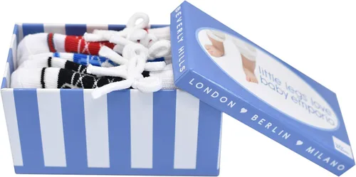 Miniatura 4 de Baby Boy Socks-Look Like Shoes-Anti-slip-Cotton-Gift Package