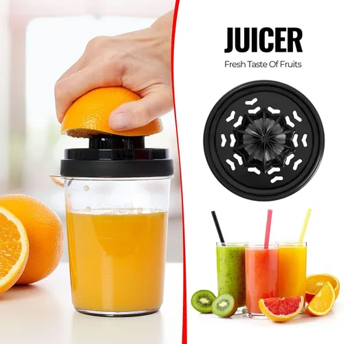 Miniatura 5 de Fullstar - Cortador de verduras con espiralizador de verduras 8 en 1 para calabacín y espaguetis de calabacín, espiralizador de vegetales de mano