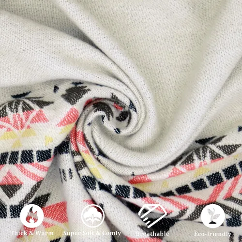 Miniatura 110 de Poncho chal para mujer, suéteres suaves y cálidos para mujer, parte delantera abierta, poncho de viaje para otoño, invierno y primavera