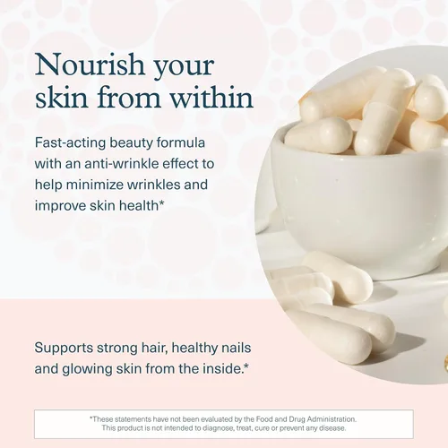Miniatura 4 de Youtheory Colágeno de efecto concentrado con verisol, péptidos de colágeno con vitaminas C y B, apoya el cabello, las uñas, los huesos