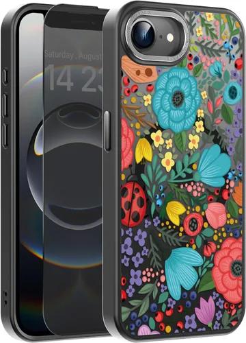 Miniatura 26 de Goodon Funda para iPhone 17 Pro con protector de pantalla de privacidad, compatible con Magsafe, a prueba de golpes, translúcida mate, bonita funda