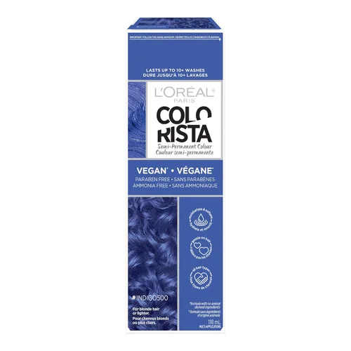 Miniatura 15 de L'Oréal Paris Color de Cabello Colorista Semipermanente para Cabello Rubio Claro o Decolorado, Verde Lima