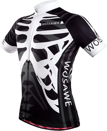 Miniatura 3 de WOSAWE Camiseta de ciclismo transpirable de manga corta para hombre