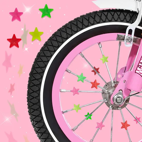 Miniatura 9 de Cesta de bicicleta para niños, cesta de bicicleta con campana, radios de rueda, gafas, accesorios de bicicleta para niños y niñas Azul