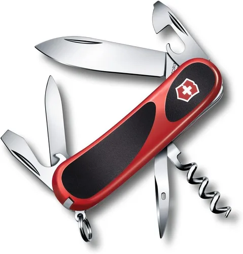 Miniatura 6 de Victorinox Evolution S18 Grip - Navaja suiza de bolsillo Swiss Army, con 15 funciones, hecha en Suiza, con hoja grande, destornillador y sierra