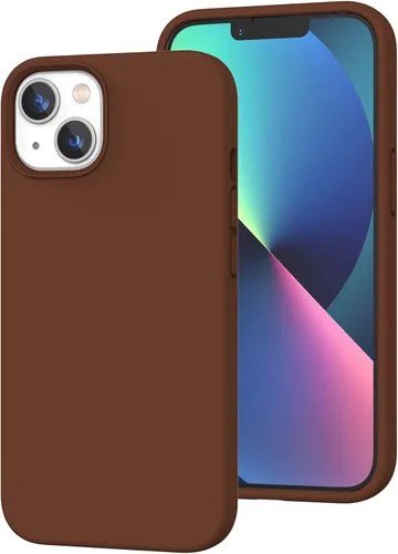 Miniatura 77 de Funda de silicona líquida compatible con iPhone 11 (6.1 pulgadas), cubierta de goma de gel de protección completa con forro de microfibra suave