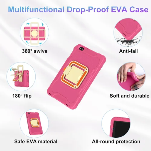Miniatura 5 de 2025 Tableta de 10 pulgadas Android 15 Tablets 30GB RAM 128GB ROM 1TB de expansión, Tableta Octa-Core de 8000mAh con estuche a prueba de caídas