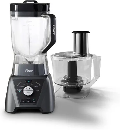 Miniatura 5 de Oster Combo de licuadora y procesador de alimentos con 3 ajustes para batidos, batidos y picado de alimentos - 3 ajustes selectos de textura