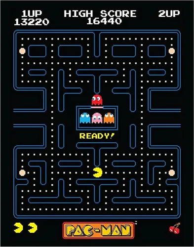 Miniatura 9 de YELLOWBIRD ART & DESIGN Pacman - Póster de juego de arcade, decoración de pared de 8 x 10 pulgadas, regalo único y genial para niños, hombres