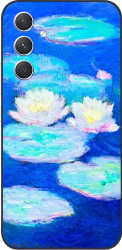 Miniatura 24 de Berkin Arts Wassily Kandinsky - Funda de silicona compatible con Samsung Galaxy A52 5G 4G/A52S 5G, color campo colorido Moongate (varios círculos)