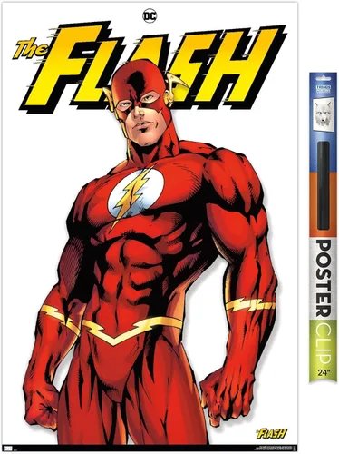 Miniatura 15 de DC Comics The Flash Feature Series - Póster de pared, 34 pulgadas de largo x 22.4 pulgadas de ancho, versión premium sin marco
