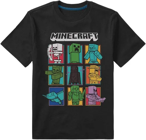 Miniatura 3 de Minecraft Boys Short Sleeve T-Shirt Set, 2 Pack