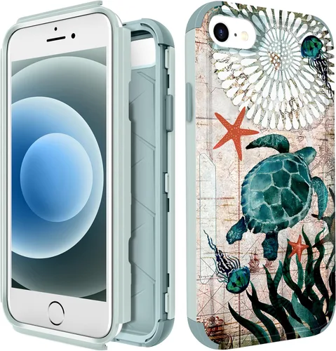 Miniatura 110 de para iPhone 11 - Funda para mujeres y niñas, diseño único estético, mariposa azul kawaii para adolescentes, funda protectora resistente, dura, a