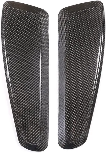 Miniatura 4 de Para Porsche 911 718 2013 2014 2015 2016 2017 2018 2019 Real Fibra de Carbono Interior Asiento Panel lateral Accesorios Decorativos Cubierta