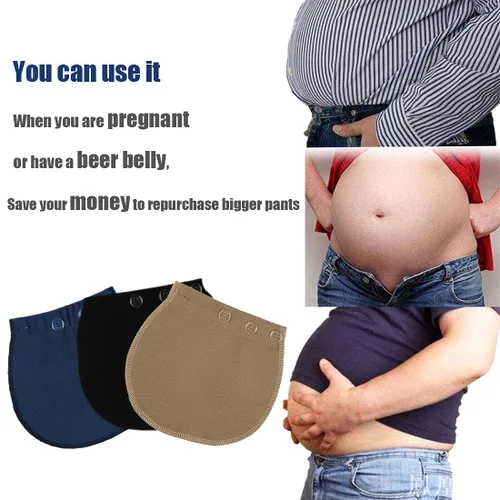 Miniatura 7 de Extensor de pantalones de maternidad con extensor de brasier extensor de cinturón de embarazo extensor de cintura elástica ajustable para mujeres