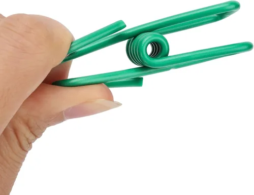 Miniatura 5 de 50 unids 2.2 pulgadas coloreados alfileres impermeables de metal Chip Clips Clip de acero para bolsa de alimentos, bolsa de papas fritas, papel