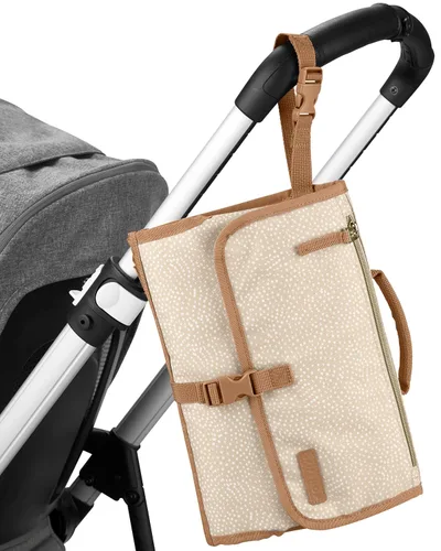Miniatura 6 de Skip Hop Cambiador portátil para bebé, Pronto, punto de remolino beige