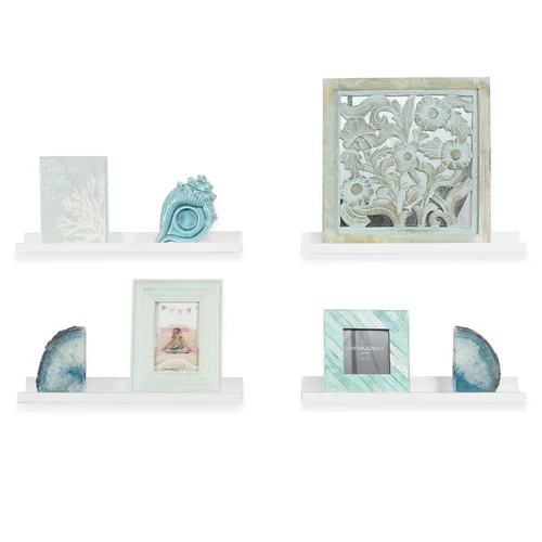 Miniatura 6 de Wallniture Denver Estantes flotantes montados en la pared para decoración del cuarto del bebé, exhibición de estantería de habitación infantil