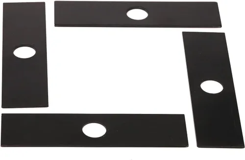 Miniatura 5 de Cuchillas de bordeadora de 8 x 2 pulgadas de diámetro de orificio de 1 pulgada de repuesto para Ryobi 613223, Echo 720-237-001, Stihl 4133-713-4101