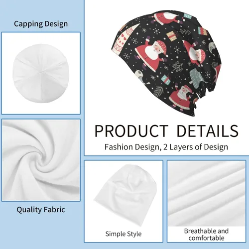 Miniatura 78 de Bufanda casual Bandana Sombrero Suelto Gorro Elástico Gorro, Gorro
