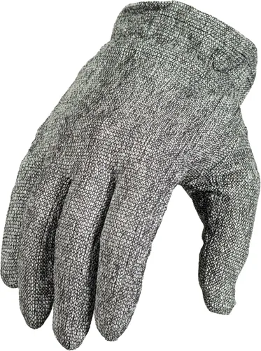 First Mfg Co - Gator Skin - Guantes de motociclista para hombre, color gris