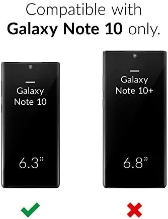 Miniatura 2 de Crave Funda para Note 10, funda de protección fuerte para Samsung Galaxy Note 10 - Pizarra