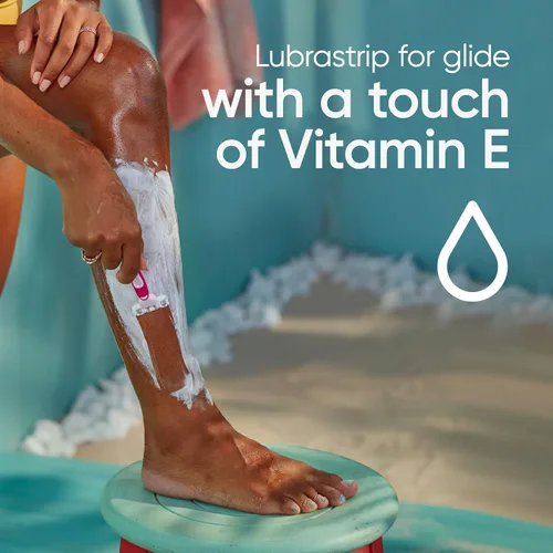 Miniatura 4 de Gillette Venus Simply3 Maquinillas de afeitar desechables para mujer, 8 unidades, diseñadas para un afeitado cercano y cómodo