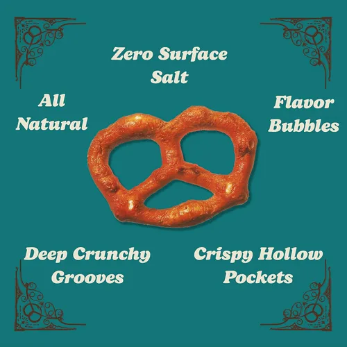 Miniatura 3 de Unique Snacks Divisiones sin sal, deliciosas, veganas, horneadas con estilo casero, certificado OU Kosher y sin OMG, bolsa de 11 onzas (paquete de 3)