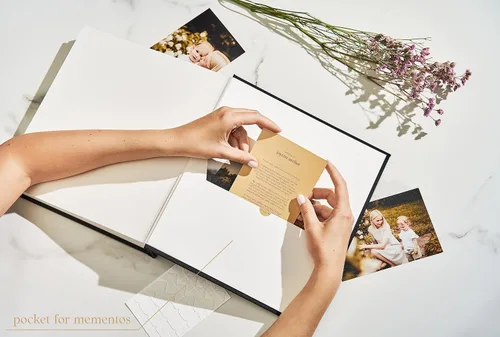 Miniatura 6 de Álbum de recortes prémium para fotos de familiares, amigos, graduación, baby shower y boda, 100 páginas para varios tamaños, 4 x 6, 5 x 7, 6 x 8, 8