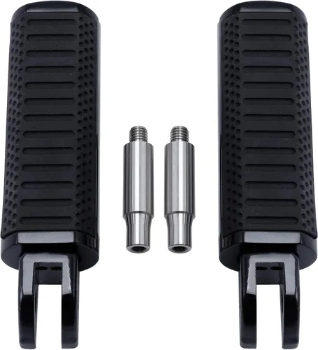 Miniatura 30 de TCT-MOTORPARTS Clavijas cromadas para estribera trasera para Harley Davidson Softail Fat Boy 18-25 Estriberas para pasajeros Estilo #20