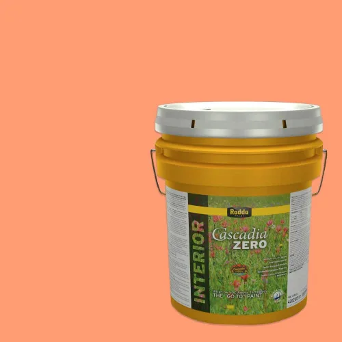 Miniatura 59 de Rodda Paint CASCADIA ZERO - Pintura plana e imprimación para interiores en uno, cuarto de galón, crema de ballet