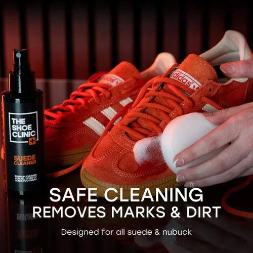 Miniatura 4 de Shoe Clinic Kit de limpieza de gamuza Para zapatos, botas, zapatillas de deporte y más Incluye limpiador de gamuza y cepillo