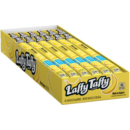 Miniatura 5 de Laffy Taffy Rope Candy, sabor a plátano, cuerdas de 0.81 onzas (paquete de 24)