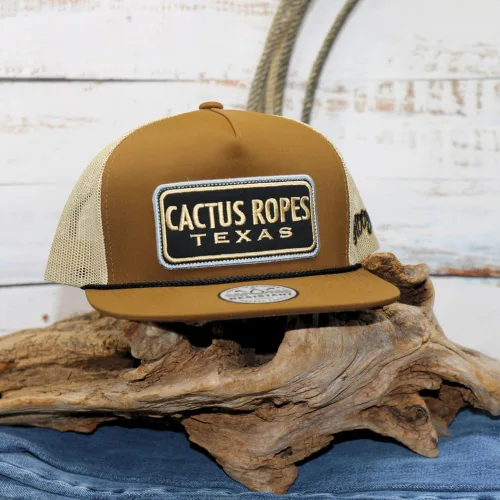 Miniatura 54 de HOOEY Adjustable Snapback Trucker Hat with Cactus Ropes Logo