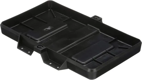 Miniatura 4 de attwood 9098-5 Bandeja de baterías ajustable de alta resistencia, ajustable a 9.5 pulgadas de alto, para baterías de la serie 27, plástico negro