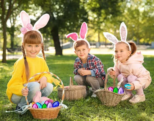 Miniatura 5 de The Dreidel Company Huevos de Pascua rellenables (paquete de 24) de colores metálicos brillantes con bisagra, huevos de Pascua de plástico a granel