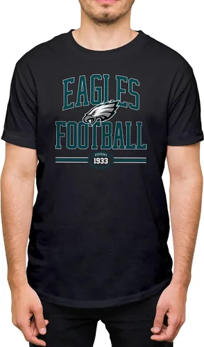 Miniatura 28 de Hybrid Sports NFL Football Arch - Officially Licensed Adult Short Sleeve Fan Tee for Men and Women