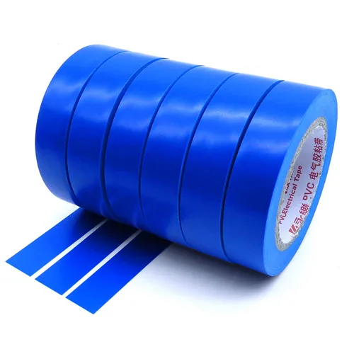 Miniatura 6 de Maveek Cinta aislante eléctrica, cintas eléctricas de vinilo de PVC con adhesivo a base de goma, resistente al calor, ignífugo, impermeable