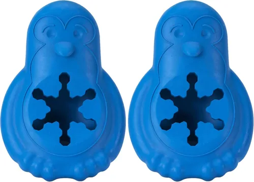 Miniatura 11 de PetSafe Juguete Congelable para Golosinas Chilly Pingüino - Duradera, Aromatizada a Vainilla, de Goma, Interactiva Congelable para Mascotas