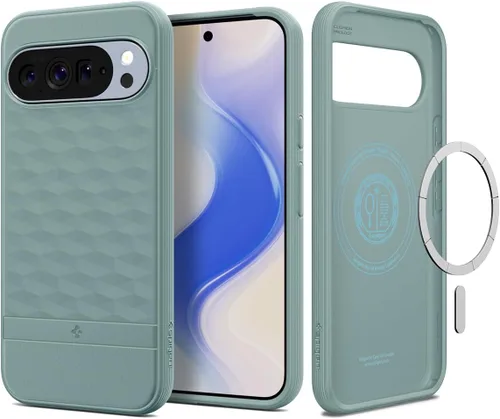 Miniatura 11 de Spigen para Pixel 10 Pro XL, funda Parallax MagFit (2025) [Diseñada para Pixelsnap, compatible con accesorios MagSafe] - negro mate