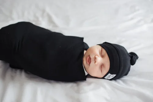 Miniatura 52 de Copper Pearl - gorro de bebé con nudo superior elástico suave